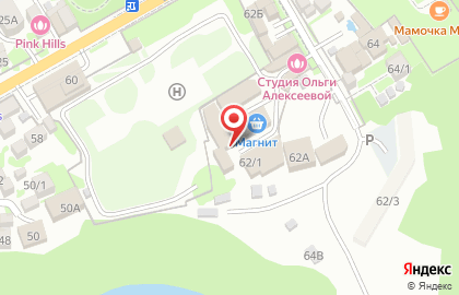Магнит на улице Защитников Кавказа на карте