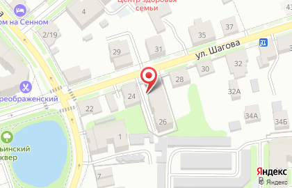 Новостройки, группа строительных компаний КФК №1 на улице Шагова на карте