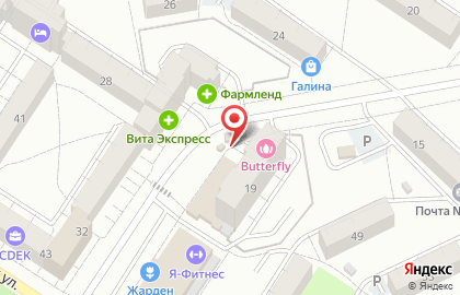 Киоск по продаже фруктов и овощей на улице Пальмиро Тольятти на карте