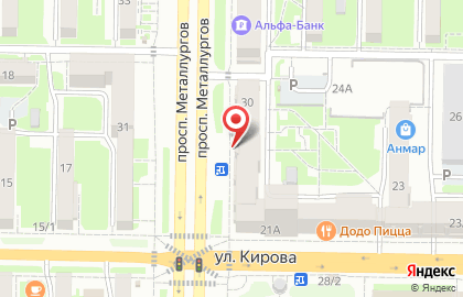 Мастерская муки на проспекте Металлургов на карте