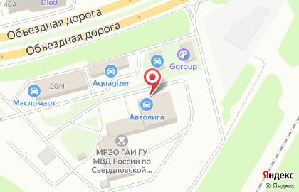Специализированный автоцентр АвтоЛига в Водительском проезде на карте