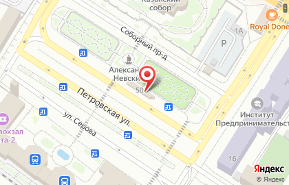 Юридическая компания Семейный юрист на Петровской улице на карте