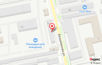 Производственно-коммерческая фирма Промтехсервис на Безымянной улице на карте