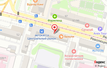 Микрокредитная компания Касса №1 на Революционной улице на карте