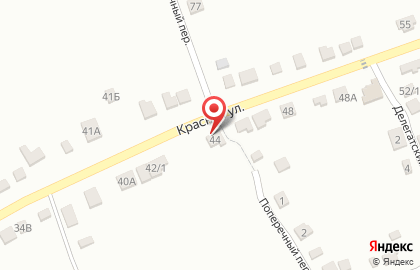 ВСК, СОАО на Красной улице на карте