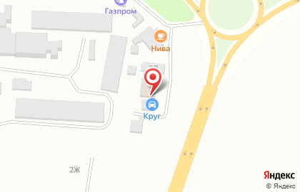 Магазин запчастей Круг на карте