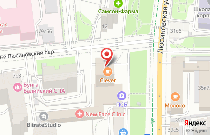 Оценочная компания ПроБизнесОценка на Люсиновской улице на карте