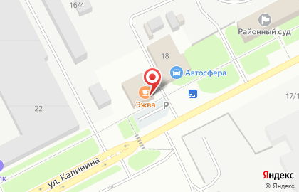 Кафе Эжва на карте