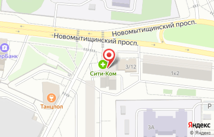 Аптека Сити-Ком на карте