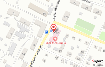 Клиническая больница РЖД-Медицина города Саратов в Саратове на карте