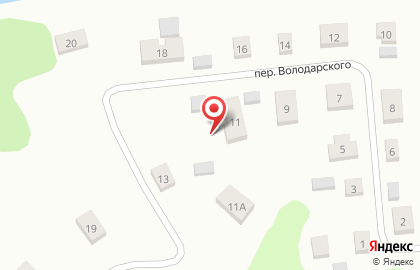 Никольская центральная районная больница в переулке Володарского на карте