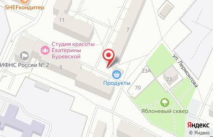 Цветочный дворик на карте