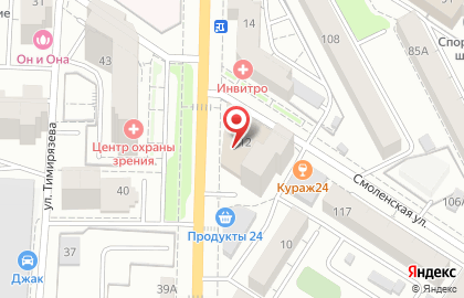 Мебельный салон ИнтерДизайн на улице Шилова на карте