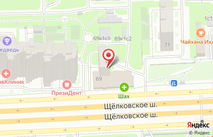 Мясницкий ряд на Щёлковском шоссе на карте