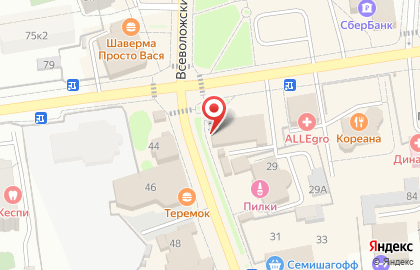 Химчистка Грязи.Net в ТЦ Юбилейный на карте
