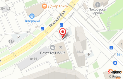 Лит.Ra, ИП Вашенцев Ю.А. в Южном Орехово-Борисово на карте