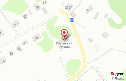 Храм в честь Казанской иконы Божией Матери в Туле на карте