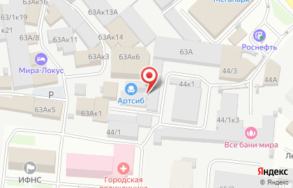 Компания по отделке лоджий и балконов Сибстроймастер на карте