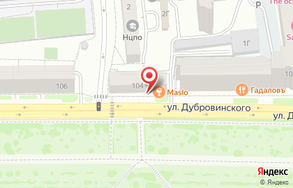 MASLO lounge bar на улице Дубровинского на карте