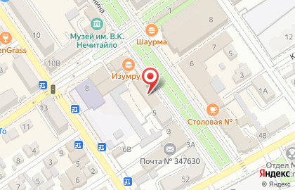Отдел вневедомственной охраны в Ростове-на-Дону на карте