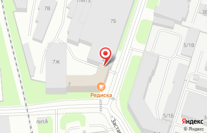 Метер на Московских воротах на карте