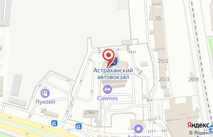 Астраханьпассажирсервис на улице Анри Барбюса на карте