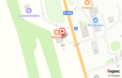 Кафе Мираж в Новосибирске на карте