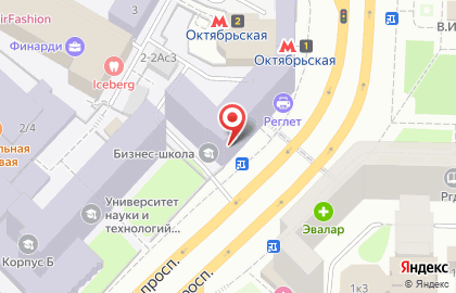 Экспресс-кофейня One Price Coffee на Ленинском проспекте, 2а на карте