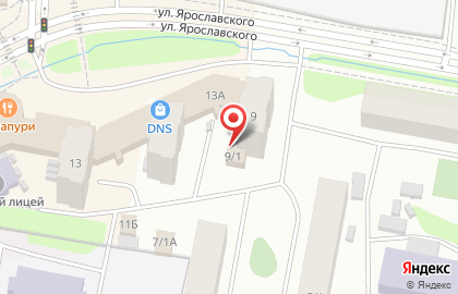 Indigo на улице Ярославского на карте
