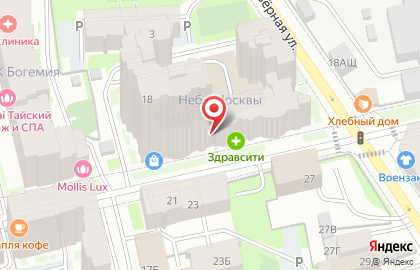 Магазин овощей и фруктов на Смоленской улице на карте