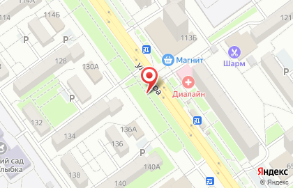Киоск и магазин Хлебкомбинат - Волжский на улице Мира на карте
