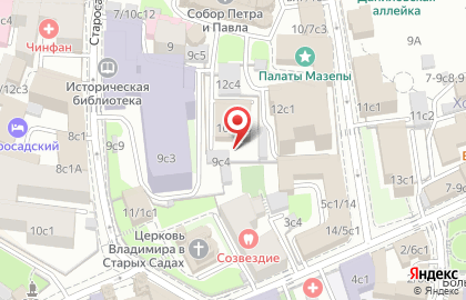 Евангелическо-лютеранская Община Святых Петра и Павла в Москве на карте