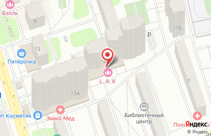 Ногтевая студия L.a.k на карте