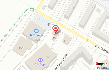 СТО Кама, автомойка в Менделеевске на карте