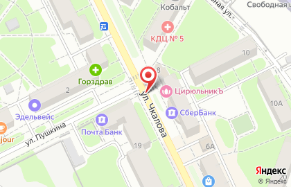 Почтовое отделение №140185, г. Жуковский на карте