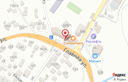 Продуктовый магазин в Сочи на карте