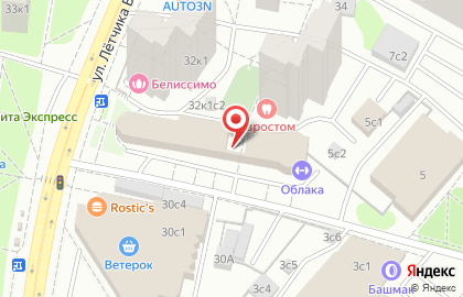Центр речи Каркуша на метро Бабушкинская на карте