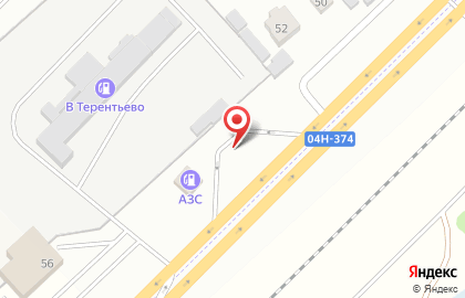 АЗС В Терентьево на карте