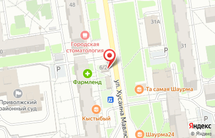 Магазин Йола-маркет на улице Академика Парина на карте