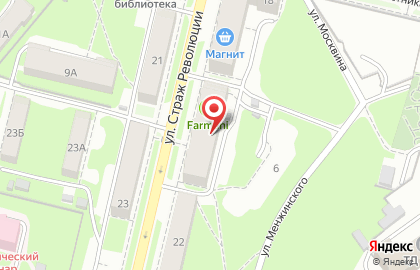 Аптека Farmani на улице Страж Революции, 20 на карте