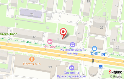 Магазин текстиля для дома на Красноармейском проспекте на карте