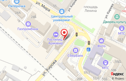 Медицинский центр Доктора Дукина на улице Мира на карте