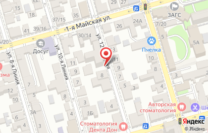 Магазин мясной продукции в Ростове-на-Дону на карте