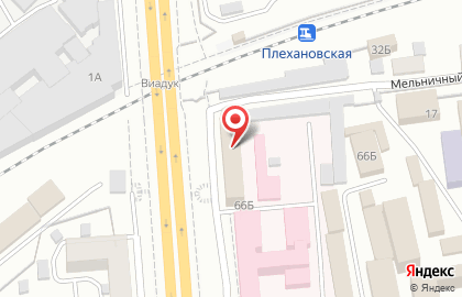 Компания Прогресс на Плехановской улице на карте