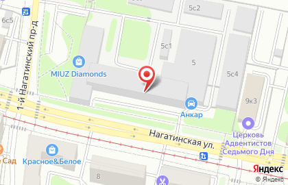 «А-экспертиза» - Независимая автоэкспертиза в Москве на карте