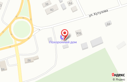 Карасукский похоронный дом на улице Кутузова на карте