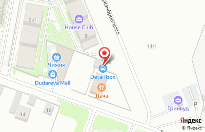 Detail Box на карте
