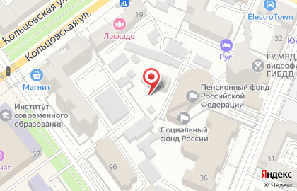 Офтальмологический центр Точка зрения на Кольцовской улице на карте