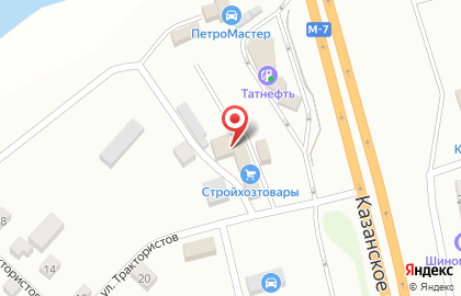Автомойка в Чебоксарах на карте