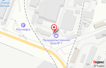 ООО Базис на Троллейбусной улице на карте